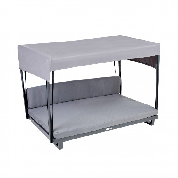 Hundesofa greemotion Outdoor in grau aus Aluminium
