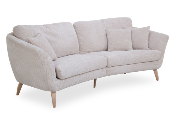 Sofa SANSIBAR FÜNEN in beige aus Stoff
