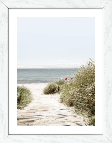 Gerahmtes Bild NORDIC BEACH V