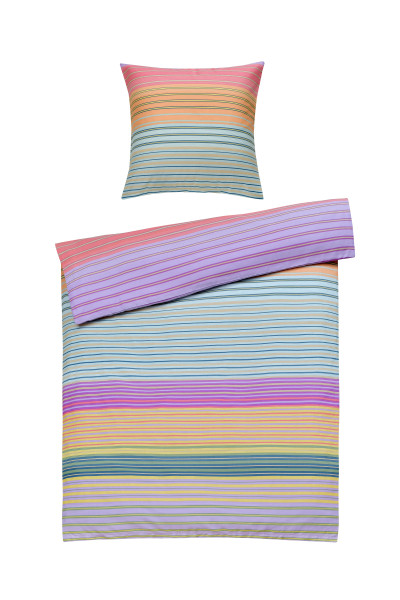 Bettwäsche LIVA Satin in PASTELL aus Baumwolle
