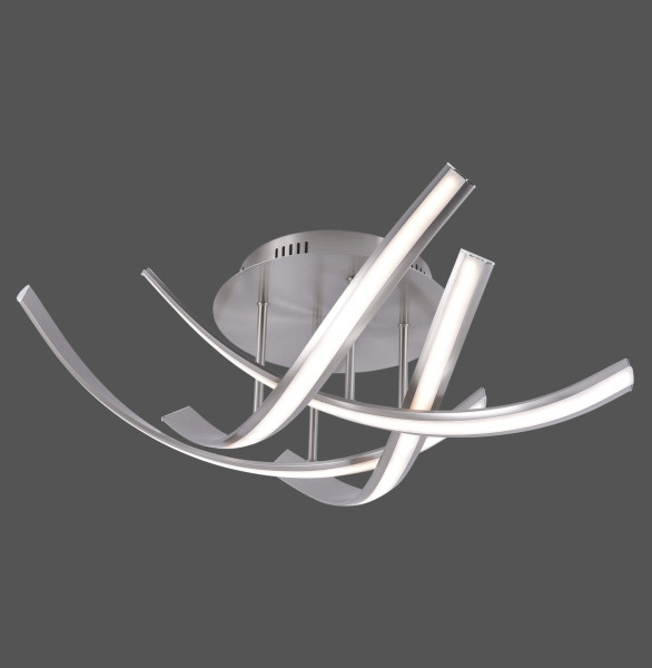 Deckenleuchte in stahl aus Metall