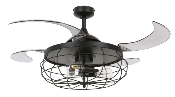 Deckenventilator INDUSTRI in mehrfarbig aus Materialmix