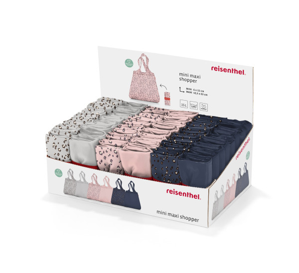 mini-maxi-Shopper reisenthel - leo mixed in mehrfarbig aus Polyester