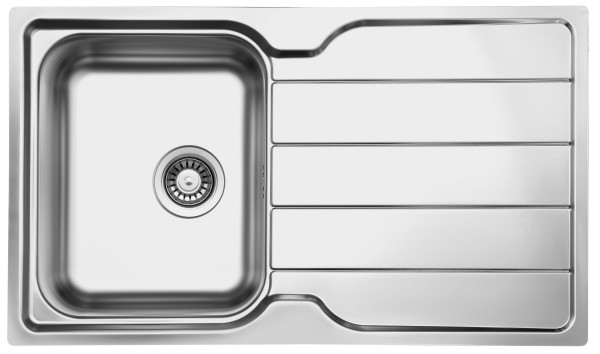 CAPTA 45-ED Einbauspüle in edelstahlfarben