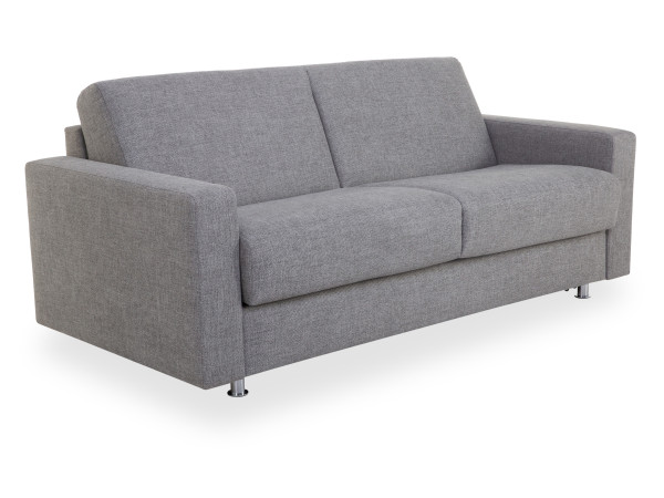 Schlafsofa Rolf Weber BERLIN in grau aus Stoff