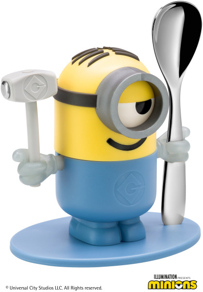 Eierbecher WMF MINIONS in blau aus Kunststoff