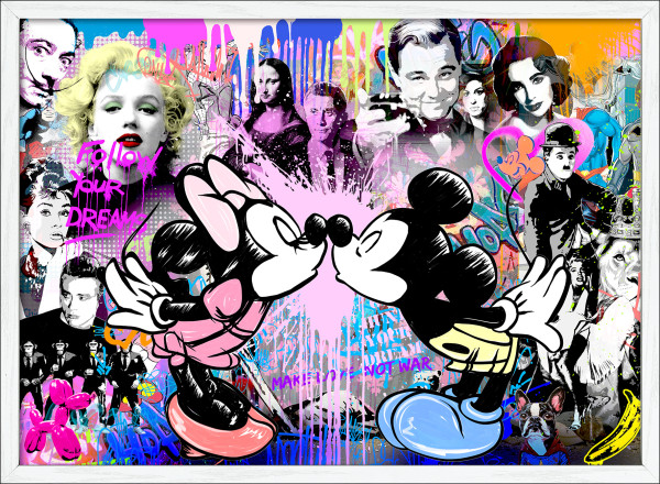 Gerahmtes Bild MICKY LOVE