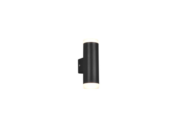 Wandleuchte RAY in schwarz aus Glas