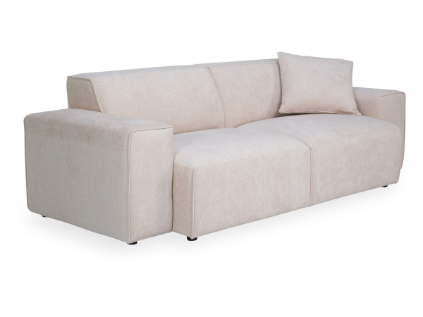 Sofa SANSIBAR 2,5 Sitzer MJOLDEN in natur aus Stoff