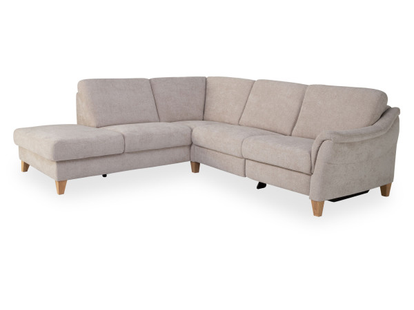 Polsterecke SYSTEMPOLSTER PENDO in sand aus Stoff