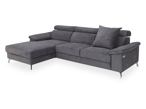 Polsterecke MONDO MAJOLA in light blue aus Stoff