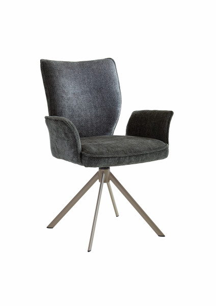 Polsterstuhl STUDIO-LINE in  Lodge darkgrey