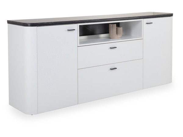 Sideboard HARPER IRINGA in weiß aus Dekor