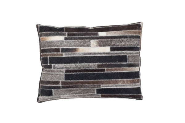 Kissen LAVISH PILLOW in mehrfarbig aus Leder