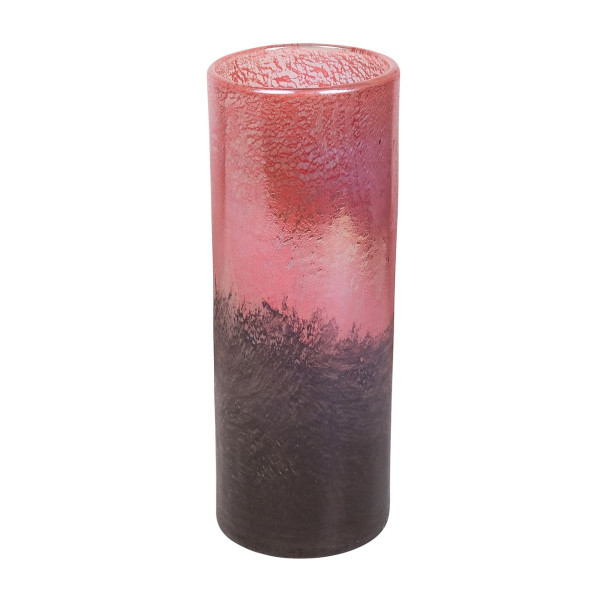 Vase FENNA MULTI PINK in pink aus Glas