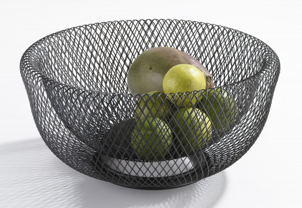 Obstkorb schwarz (DH 30x12,3 cm)