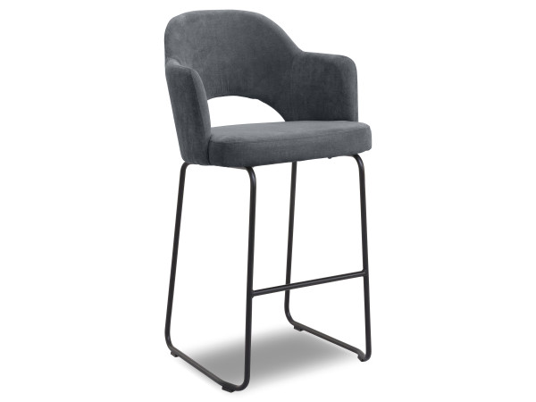 Barhocker SANSIBAR TINNUM in 300 dark grey