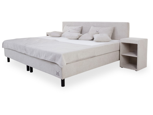 Boxspringbett SANSIBAR BILLUND in 9690 natural aus Stoff