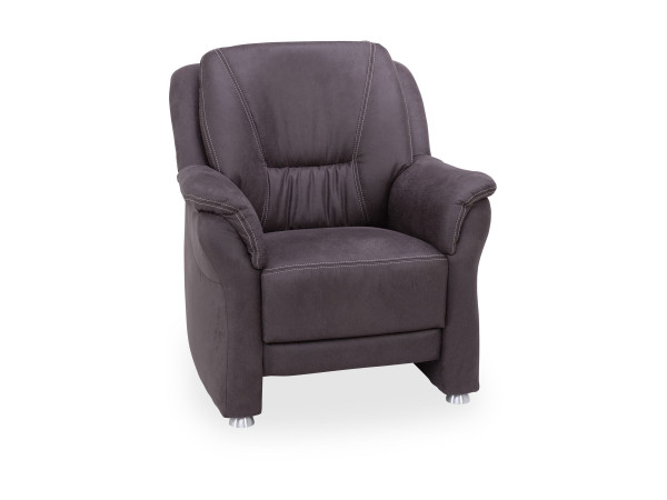 Sessel SP Palladion in ALU aus Stoff