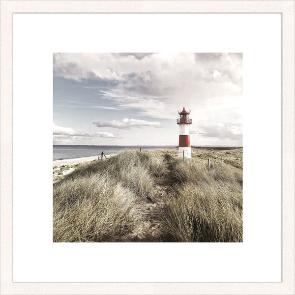 Gerahmtes-Bild SYLT in bunt