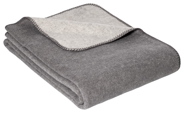 Wohndecke JOSEFIN in stahl aus Baumwolle