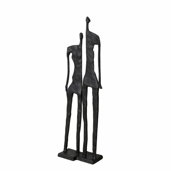 Skulptur SCALOR in schwarz aus Aluminium