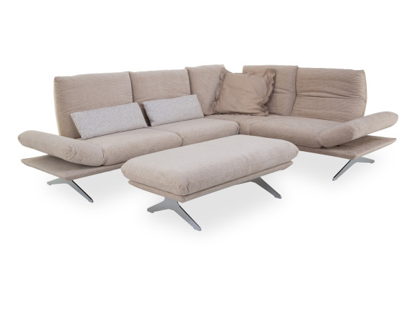 Polsterecke KOINOR ELEMENTS in beige aus Stoff