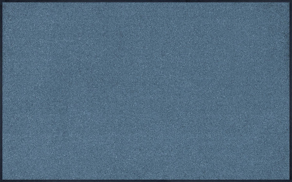 Fußmatte Trend-Colour Steel in blau aus Polyamid