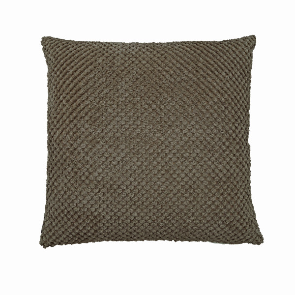 Zierkissen Max cappuccino in Cappuccino aus Polyester