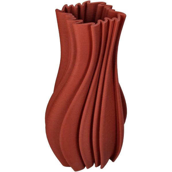 Vase TERRA in terra aus Porzellan