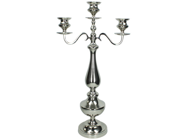 Kerzenhalter Alu silber