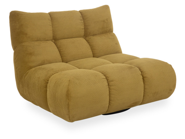 Sofa 1,5 Sitzer CIARA in pistazie aus Stoff