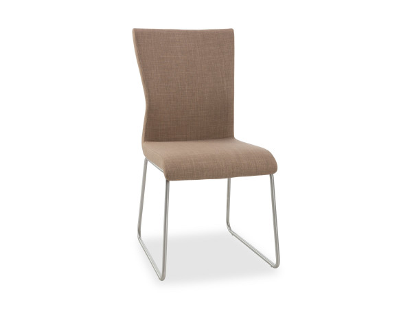 Polsterstuhl MONDO AMATI in beige aus Stoff