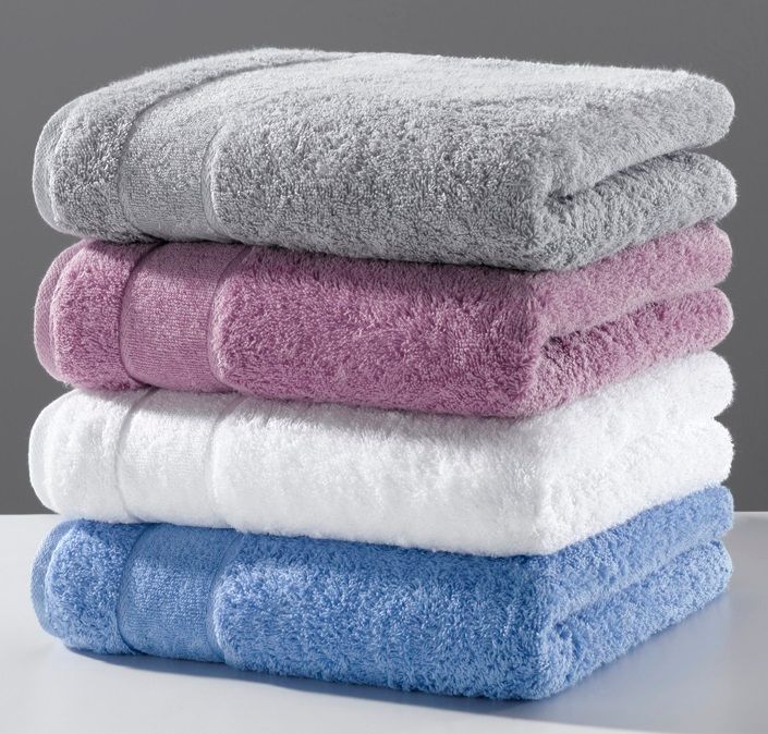 Handtuch mittelblau 50x100 | Handtücher | Frottierwaren | Heimtextilien