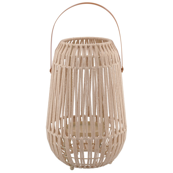 Windlicht in natur aus Aluminium