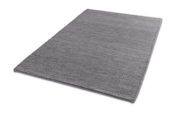 Teppich SCHÖNER WOHNEN POPPY in anthrazit aus Wolle