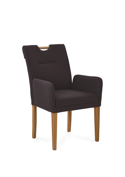 Polsterstuhl COMFORT-DINING in  Atlantis anthrazit