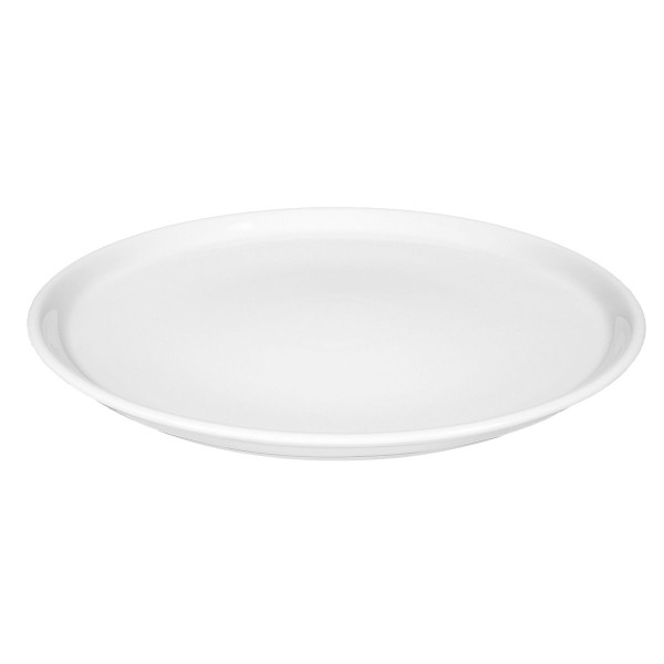 Pizzateller VIP in weiß aus Porzellan