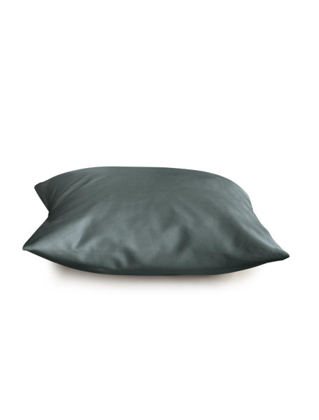 Kissenbezug PARIS Satin in grün aus Baumwolle