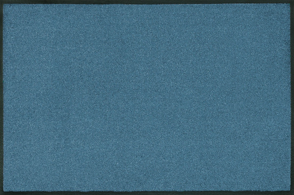 Fußmatte Trend-Colour Steel in blau aus Polyamid