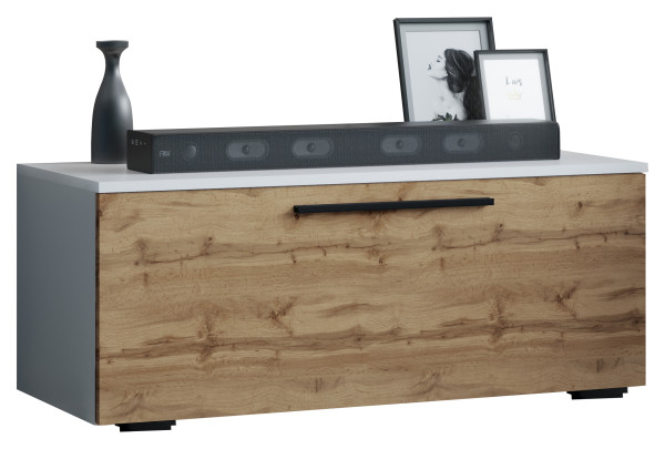 Lowboard ARILA in  Honig-Eiche aus Dekor