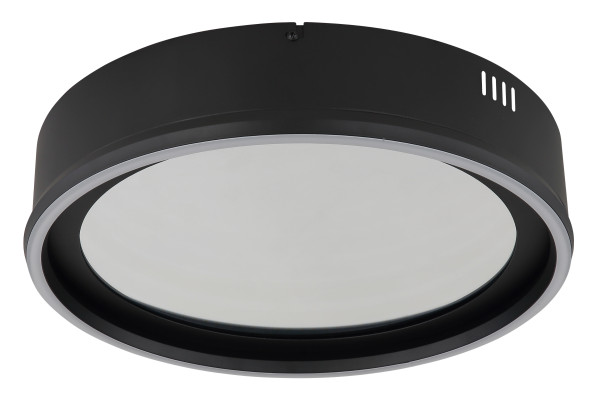 Deckenleuchte MIRRORA in schwarz aus Metall