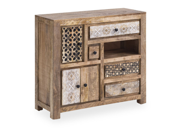 Kommode ANIMATE in mango aus Holz
