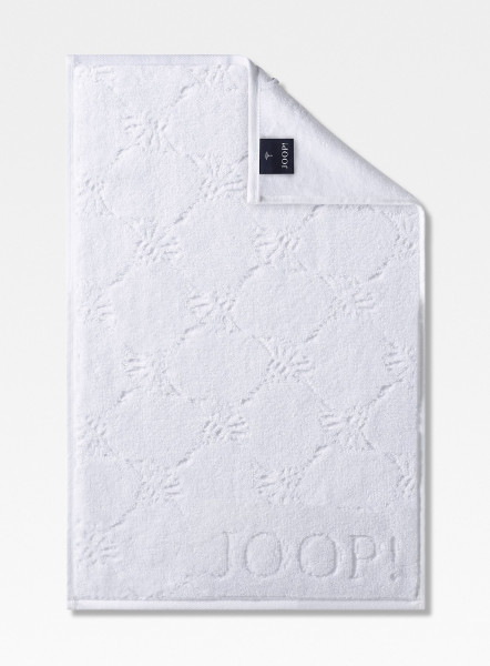 Gästetuch JOOP! UNI CORNFLOWER in weiß aus Baumwolle