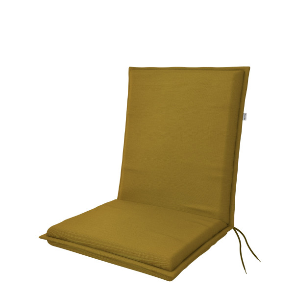 Sesselauflage DOPPLER ELEGANT niedrig aus Mischgewebe