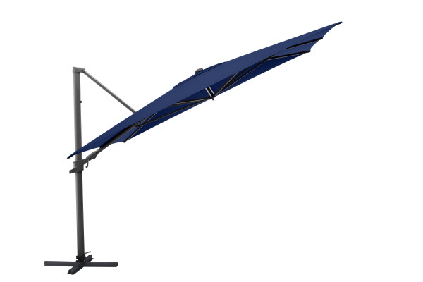 Ampelschirm KETTLER EASY FLEX in blau aus Materialmix