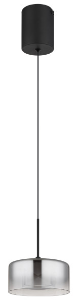 Hängeleuchte BELINDA in schwarz aus Metall
