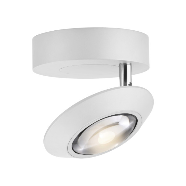 Deckenleuchte PURE OCULIS in snowwhite aus Metall