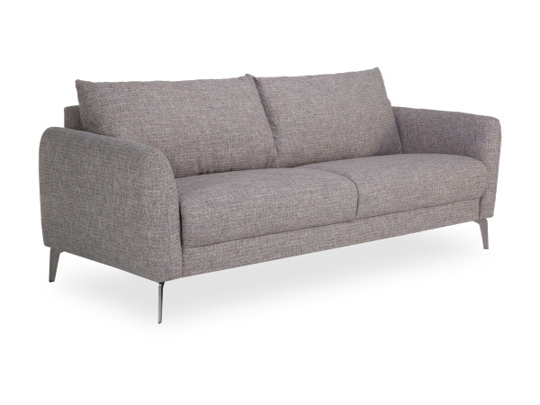 Sofa 3 Sitzer KALIA in taupe aus Stoff