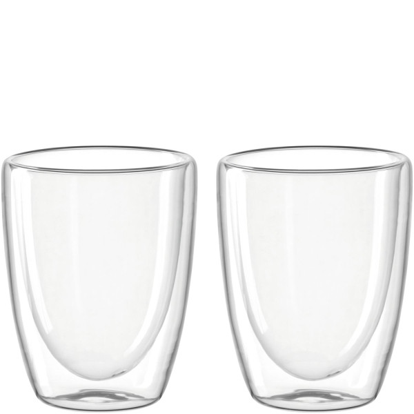 Becher LEONARDO DUO in klar aus Glas